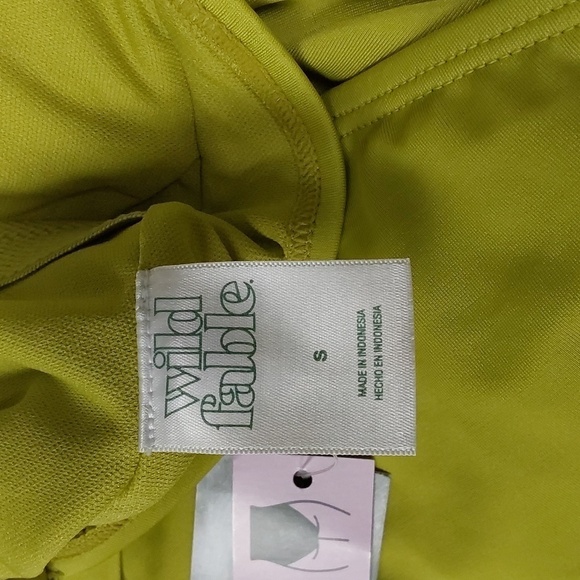 Women's Ring Front Cut Out One Piece Swimsuit | Wild Fable | Small - Picture 9 of 9